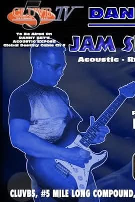 Club V5 promotional artwork featuring a guitarist.